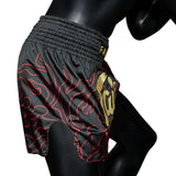 Fairtex "Lava" MUAY THAI BOXING Shorts XS-XXL Black BS1920