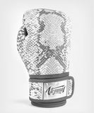 VENUM-05070-002 WHITE SNAKE MUAY THAI BOXING GLOVES FOR WOMEN 8-14 OZ White