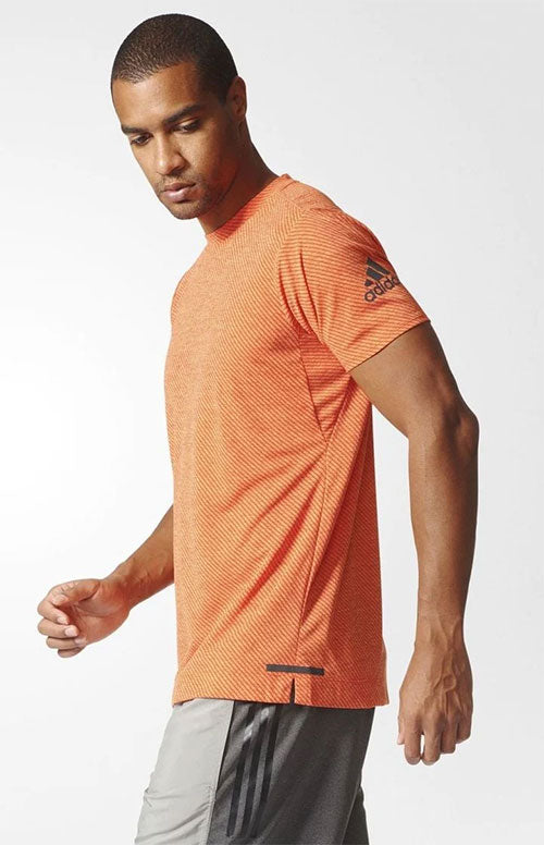 Adidas Men's Shirt - Orange - S