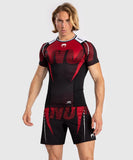 Venum-05176-100 Adrenaline Men’s Short-Sleeve Rashguard M-L Red