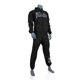 Fairtex VS3 Sauna Suit Vinyl Sweatsuit M-L (SET) Black Grey