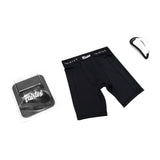 Fairtex GC3 Compression Shorts with Athletic Groin Cup Protector XS-XXL