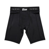 Fairtex GC3 Compression Shorts with Athletic Groin Cup Protector XS-XXL