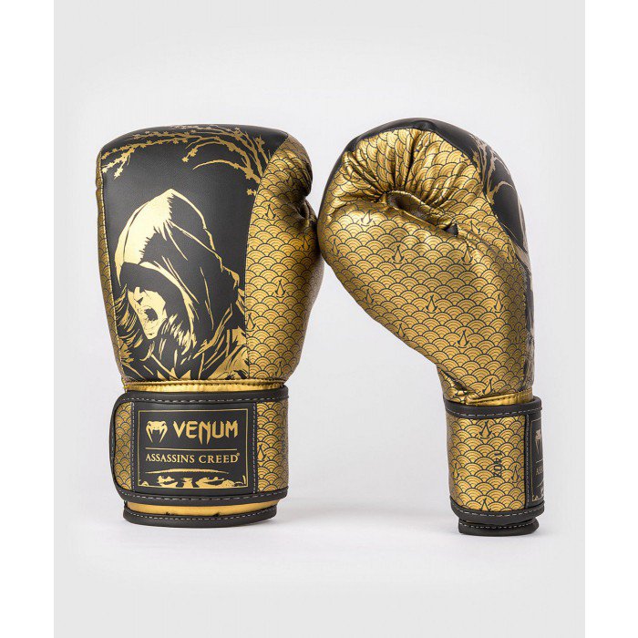 VENUM X ASSASSIN 'S CREED SHADOWS BOXING GLOVES 10-16 OZ Black
