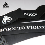 TOFIGHT MUAY THAI BOXING QUICK GEL GLOVES HANDWRAPS M-L BLACK