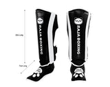 RAJA MUAY THAI BOXING MMA SPARRING PROTECTIVE GEAR SET JUNIOR Size S / M Panda Free Storage Bag