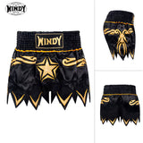 WINDY BSW13-4 MUAY THAI MMA BOXING Shorts M-XXL Black Gold