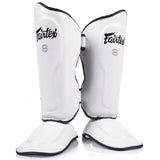 FAIRTEX SP9 ULTRA ERGO SHIN GUARD PROTECTOR S-XL WHITE