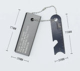 4 in 1 Survival Flint Outdoor Fire Starter Tools