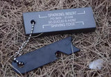 4 in 1 Survival Flint Outdoor Fire Starter Tools