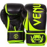 VENUM CHALLENGER 2.0 MUAY THAI BOXING GLOVES 8-16 OZ Black Green