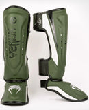 VENUM-04261-578 ELITE EVO SHIN GUARD PROTECTOR M-XL Khaki Silver