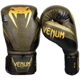 VENUM IMPACT MUAY THAI BOXING GLOVES 8-16 OZ Khaki Gold