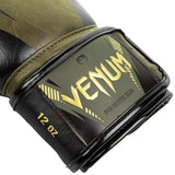 VENUM IMPACT MUAY THAI BOXING GLOVES 8-16 OZ Khaki Gold