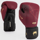 VENUM-05535-139 Tactical XT BOXING GLOVES 10-16 OZ Black Burgundy Gold