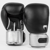 VENUM POWER 2.0 MUAY THAI BOXING GLOVES 10-16 OZ Black Silver