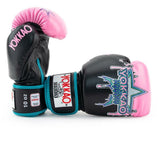 YOKKAO BLEEDING MUAY THAI BOXING GLOVES 8-16 oz Pink