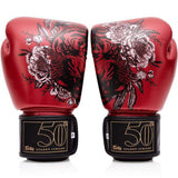 Fairtex BGV PREMI Golden Jubilee MUAY THAI BOXING GLOVES 8-12 oz