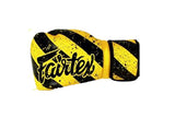 Fairtex BGV14 ARTIST COLLECTION MUAY THAI-BOXHANDSCHUHE 8-16 oz Gelb Schwarz