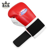 RAJA RBGP-9 MUAY THAI BOXING GLOVES Cooltex PU Leather Kids 6 oz Red