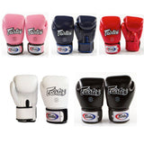 Fairtex BGV1 KIDS MUAY THAI  BOXING GLOVES Leather 4-6 oz 6 Colours