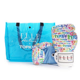Top King TKBGEA01 ELLE "COLOR THERAPY" MUAY THAI BOXING GLOVES Cow Hide Leather 8-14 oz Blue