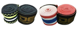 DANGER EQUIPMENT 2351 MUAY THAI BOXING HANDWRAPS ELASTIC 100% cotton 3.5m 2 Colours