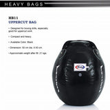 FAIRTEX HB11 PUNCHING WRECKING BALL UPPERCUT BAG UNFILLED 50 dia x 63 cm Black