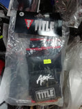TITLE Attack Nitro Speed Wraps MUAY THAI BOXING QUICK GEL GLOVES HANDWRAPS S-XL Black S-XL Black