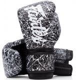 Fairtex BGV14 PT PAINTER MUAY THAI BOXING GLOVES 8-16 oz Black White