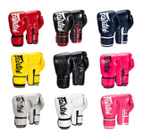 Fairtex BGV14 Lightweight Microfiber MUAY THAI BOXING GLOVES 8-16 oz Red White