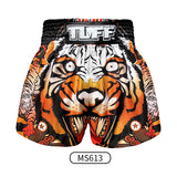 Tuff MS613 Muay Thai Boxing Shorts S-XXL Orange Cruel Tiger