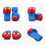 RAJA RBGP-C21 MUAY THAI BOXING GLOVES Cooltex PU Leather Kids  6 oz Spider-Man