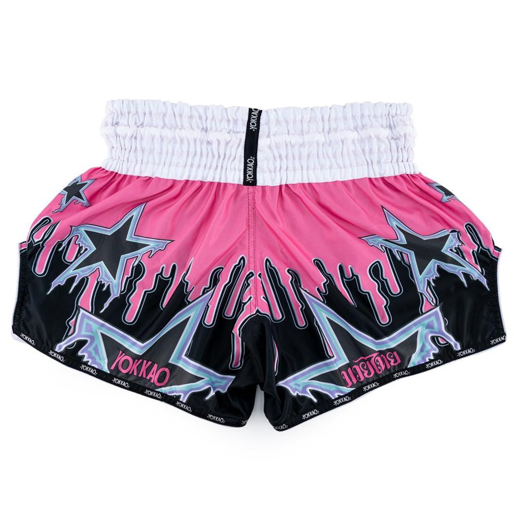 YOKKAO ムエタイパンツ「FIGHT TEAM」 PINK Mサイズ