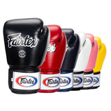 Fairtex BGV1 "Tight-Fit" Design THAI MUAY THAI BOXING GLOVES Leather 8-16 oz 6 Colours