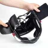 FAIRTEX SUPER SPARRING HG10 HEADGEAR HEAD GUARD PROTECTOR Leather S-XL Black