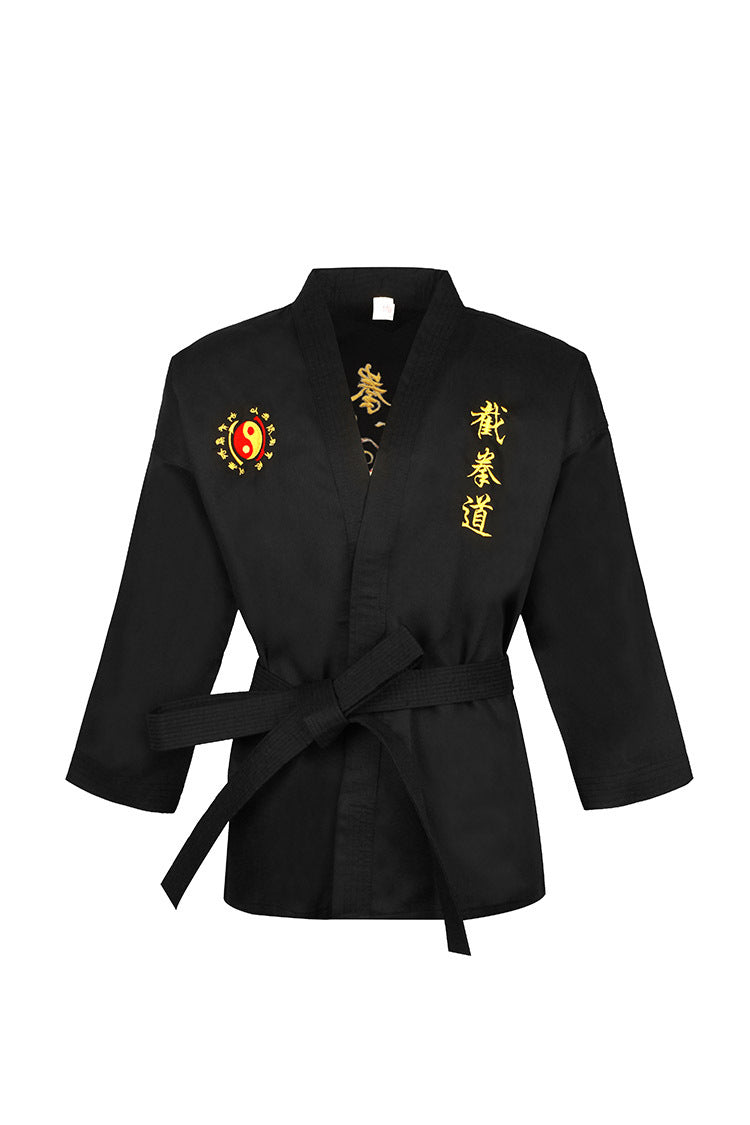 Martial Art Kung Fu JKD Jeet Kune Do Uniform Suit (Top, Pants