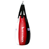 FAIRTEX TEARDROP HB4 PUNCHING HEAVY BAG UNFILLED Leather 40 dia x 90 cm