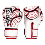 Fairtex BGV14 JAPANESE ART RED WAVE MUAY THAI BOXING GLOVES 8-16 oz