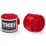 TOP KING TKHW 2 MUAY THAI BOXING HANDWRAPS WITH KNUCKLE SHIELDS COTTON ELASTIC 3.5 m 3 Colours