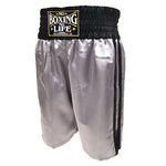 No Boxing No Life BOXING Shorts Trunks S-XXL Silver