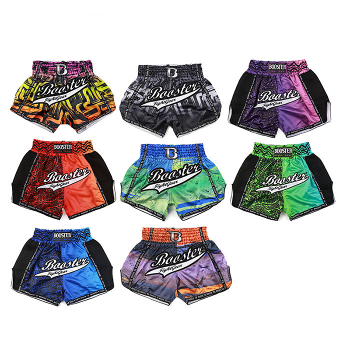booster thai boxing TBT Pro Muay Shorts S-XXXL Green XXXL / Green Booster Pack Art:Blastoise sleeve carte You can wear these LCKC] Legendary Collection Kaiba
