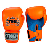 Top King TKBGDL Double Lock MUAY THAI BOXING GLOVES Cowhide Leather 8-14 oz 4 Colours