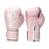 Fairtex BGV14 Lightweight Microfiber MUAY THAI BOXING GLOVES 8-16 oz Baby Pink