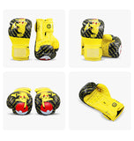 RAJA RBGP-C25 MUAY THAI BOXING GLOVES Cooltex PU Leather Kids  6 oz Pokemon