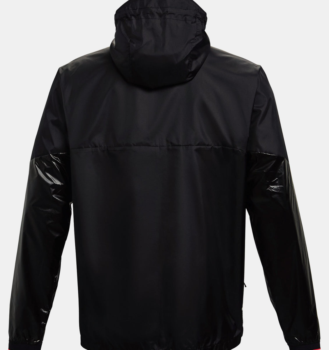 jacket Under Armour Legacy Windbreaker - 001/Black/Black/White