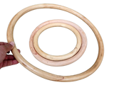 Traditional Martial Art Wing Tsun Kung Fu Smooth Durable Rattan Training Ring S-XL Inside Diameter 17.5 / 21.5 / 28 / 35 cm