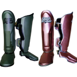 DANGER EQUIPMENT 3760 MUAY THAI BOXING MMA SHIN GUARD PROTECTOR S-XL 2 Colours