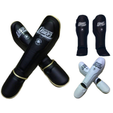 DANGER EQUIPMENT SUPER MAX MUAY THAI BOXING MMA SHIN GUARD PROTECTOR S-XL 3 Colours