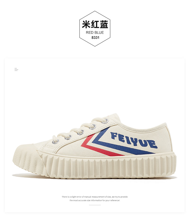 Feiyue Shanghai Fe Mid 2035 Martial Art / Kung Fu / Wushu / Tai Chi Skate Sports Street Fashion Training Shoes / Sneakers Mid Top Size 34-44 Unisex